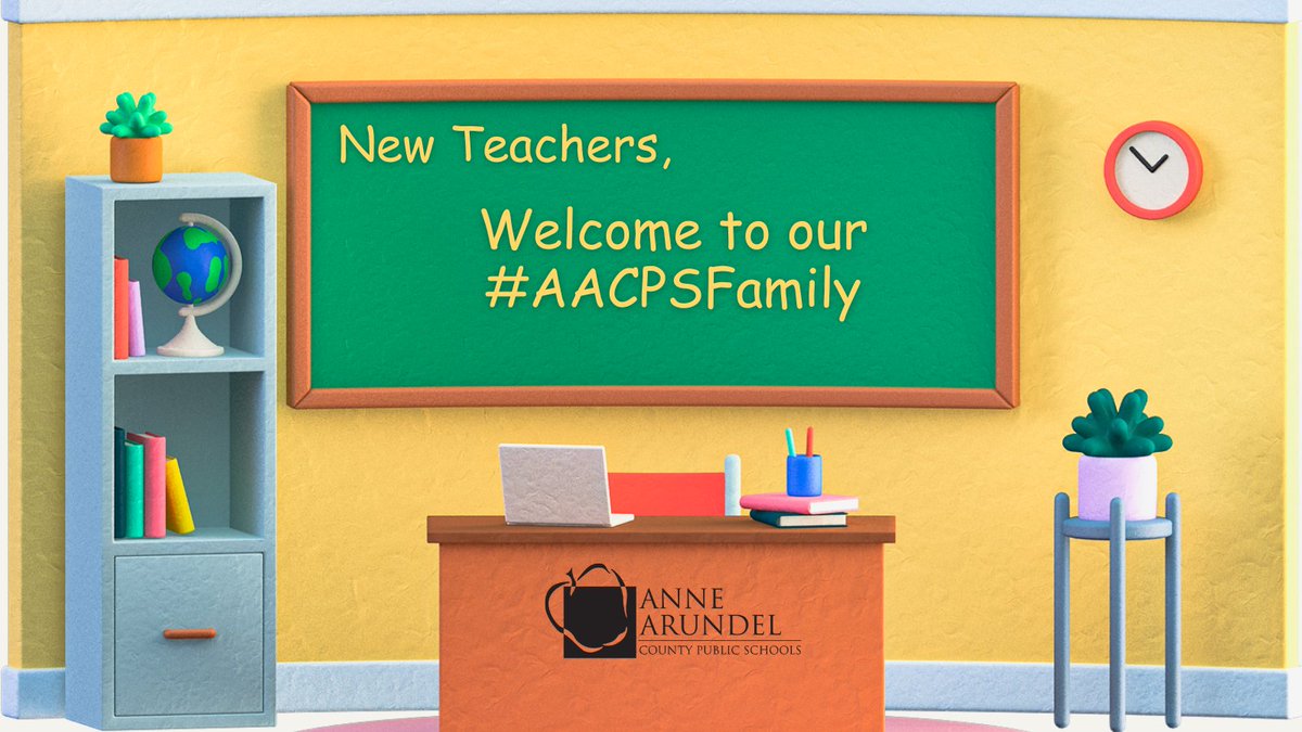 New Teachers, Welcome to our #AACPSFamily
