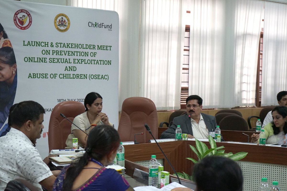 ChildFundIndia's tweet photo. #WEBSafeAndWise DYK? According to the NCMEC (2021) there was a 95% increase in internet searches for Child Sexual Abuse Materials in India.
Thank you Shri. Rajesh Ranjan Singh Board Member, ChildFund India for taking us through #OSEAC in India context. https://t.co/GRyO3F8pTn