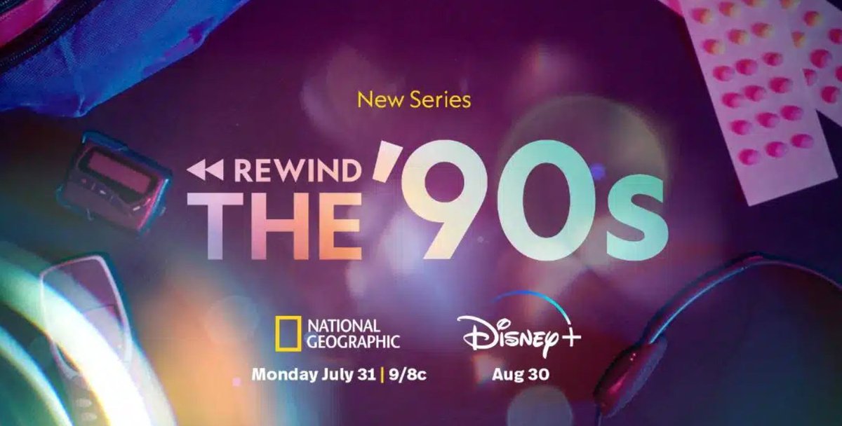 ambermac's tweet photo. Late last year, I travelled to New York to record interviews for a new TV and streaming series.  

'Rewind The 90s' will soon be available on National Geographic (July 31st, 2023) and Disney+ (August 30th, 2023) in the U.S. 

I will be appearing in a few episodes to talk about the rise of the internet and digital milestones along the way.  

Speaking of the history of tech, in my newsletter this morning (sign up before 9am ET to get it for free: https://t.co/I9nIPtTOgH), I share my thoughts on why everything (old) is new again online - newsletters, podcasting, etc.   Hope you get a chance to sign up!