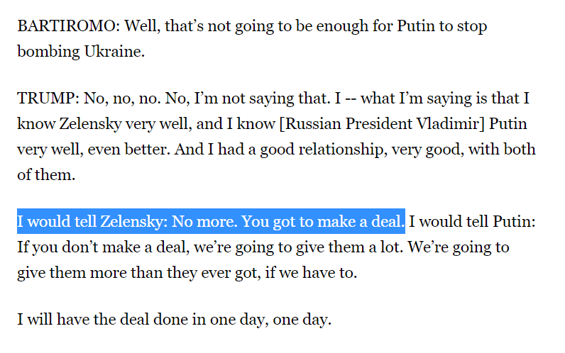 Pan Doktor on Twitter: "«На этом всё. Вы должны заключить сделку». Вот ...