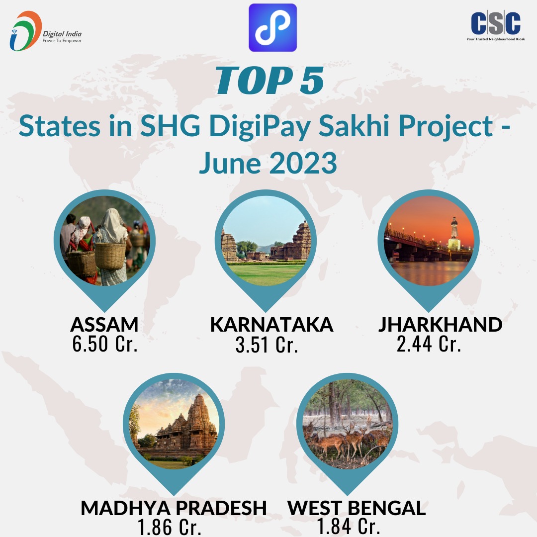 Assam, once again secures the first rank among SHG Digipay Sakhi States.

Our State has been consistently maintaining the first position under this project.

 <a href="/RanjeetkrDass/">Ranjeet Kumar Dass</a> <a href="/CSCegov_/">CSCeGov</a> <a href="/_DigitalIndia/">Digital India</a> <a href="/assam_rural/">Assam State Rural Livelihoods Mission</a>