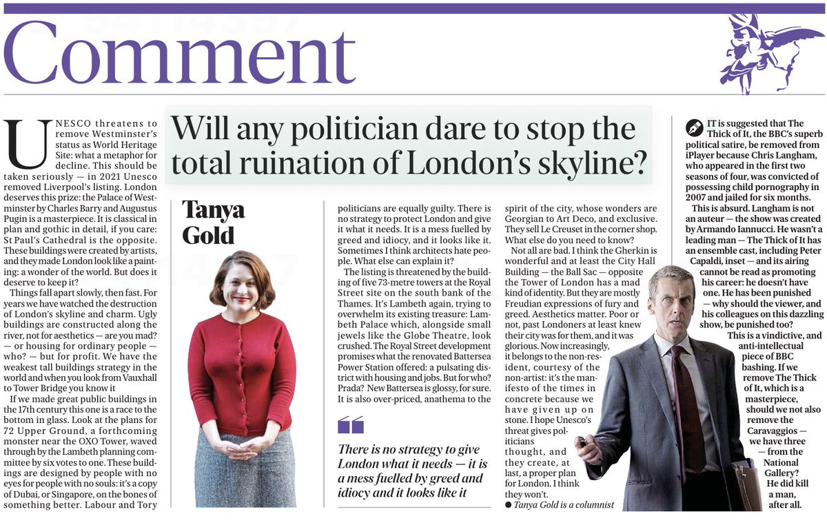 savewaterloo_'s tweet image. The BBC, The Times, now the Standard all agree ⁦@michaelgove⁩ you need to call in the Royal St 5! Write TODAY to Gove: savewaterlooparadise.com/write-to-the-s…