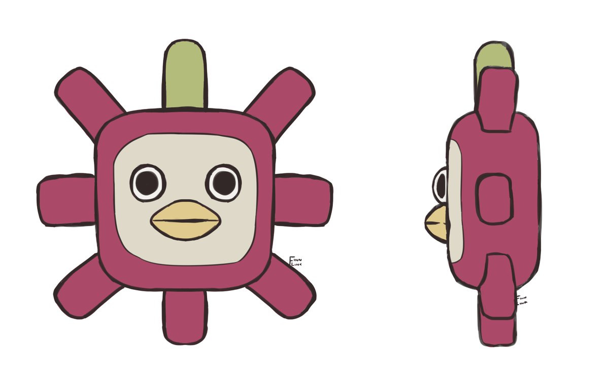 LinkingFinn's tweet photo. I got bored and the power of ouioui overtook me to create.... WHEELOUI. 
He grows into an eight-legged peepy .... hehe. more arms for peanuts and crimes... @itemLabel https://t.co/2y7CmvDTVb