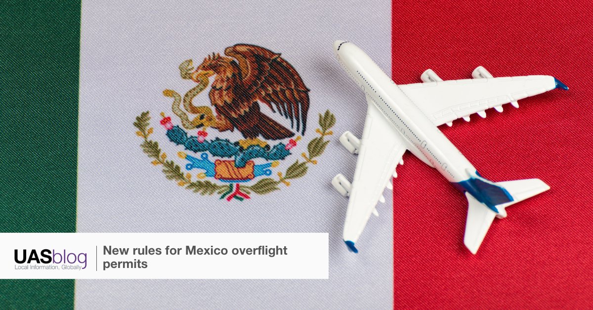UAS_aero's tweet image. #UASblog
Mexico has updated its overflight permit application process, here is what operators need to know.

Learn more: bit.ly/44QTJLM

#Mexico #overflightpermit #operators #tripsupport