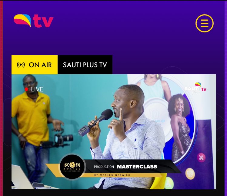 SAUTIplusTV's tweet photo. Passion drives you to success but a skilled passion is the best way to go the ikon awards master class is showing now on @SAUTIplusTV sharpen your knowledge about film #SAUTIplusGocha #iKonFellows24 https://t.co/JKSxQ2j9T9