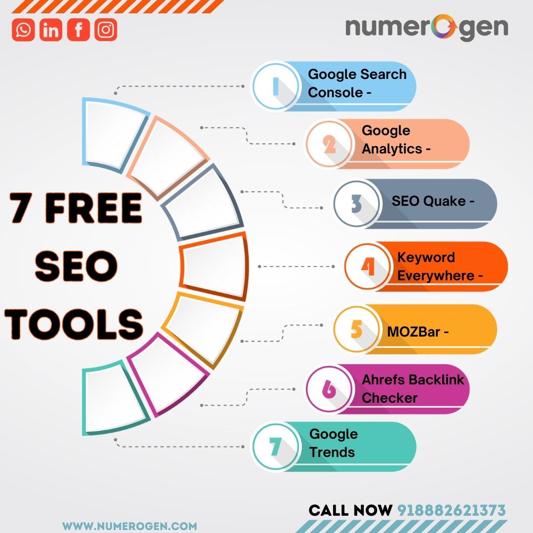 NumerogenS's tweet image. 🚀💥📈 𝟕 𝐅𝐑𝐄𝐄 𝐒𝐄𝐎 𝐓𝐎𝐎𝐋𝐒 𝐅𝐎𝐑 𝐃𝐈𝐆𝐈𝐓𝐀𝐋 𝐌𝐀𝐑𝐊𝐄𝐓𝐈𝐍𝐆 .............🆓✨📣
For More Info
Website : numerogen.com
Mail : info@numerogen.com
Phone :+918882621373