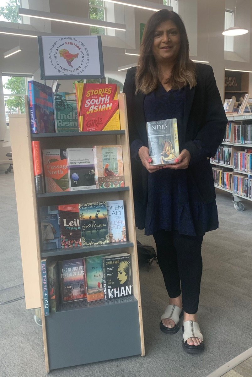 TamesideCouncil's tweet photo. Today marks the start of South Asian Heritage Month which recognises the region’s history and culture.

The theme is “Stories to Tell” and to tie in with it, staff at Ashton Library have compiled a selection of relevant books.

#SAHM_UK  #ProudTameside  @TamesideLibrary https://t.co/XJnU3LVpgi