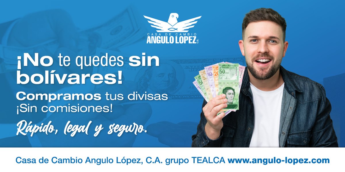 Angulo_Lopez's tweet image. Solo debes registrarte en nuestro Portal de Clientes y luego dirigirte con el efectivo a nuestras taquillas o a la de alguno de nuestros bancos aliados.

El monto mínimo es de USD 20.

Más detalles mtr.cool/xukzhwowbv

#18Jul #VentaDeDivisas