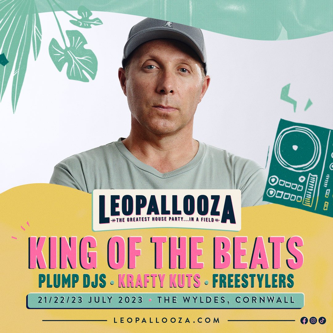 Krafty Kuts (@krafty_kuts) on Twitter photo King Of The Beats aka @plumpdjs <a href="/thefreestylers/">#FREESTYLERS</a> & myself this Sunday at <a href="/LEOPALLOOZA/">Leopallooza</a> dropping some bass heavy beats.
This is set in a beautiful location Bude in Cornwall
Last few tickets here : leopallooza.com/tickets King Of The Beats aka @plumpdjs <a href="/thefreestylers/">#FREESTYLERS</a> & myself this Sunday at <a href="/LEOPALLOOZA/">Leopallooza</a> dropping some bass heavy beats.
This is set in a beautiful location Bude in Cornwall
Last few tickets here : leopallooza.com/tickets