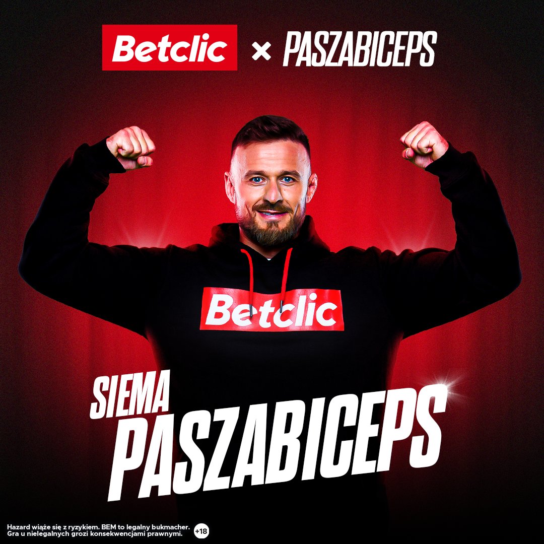BetclicPolska's tweet photo. YOU'RE NOT MY FRIEND, YOU'RE MY BROTHER MY FRIEND 💪

Witamy gorąco @paszaBiceps w gronie ambasadorów @BetclicPolska 🔥

Szykujcie się, bo będzie się działo - nie tylko w świecie esportu! 😎 https://t.co/lR4ySkdDxz
