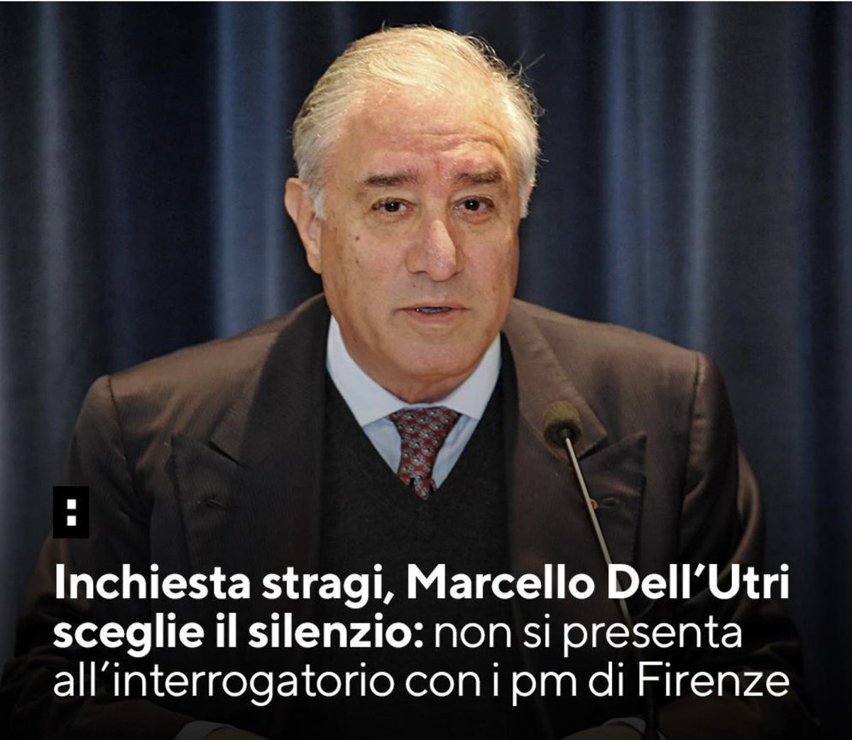 Perché dovrebbe sorprenderci questa notizia ?!? #MarcelloDellUtri