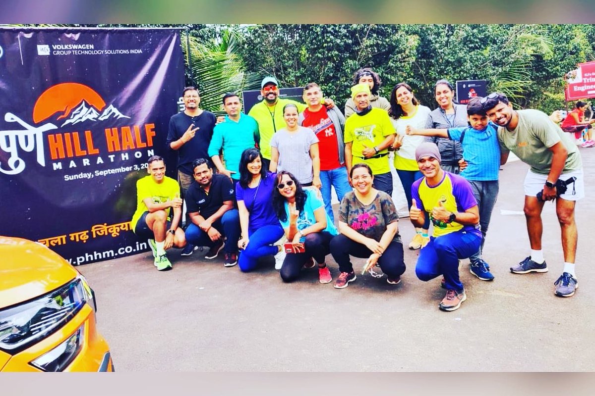 phhmarathon's tweet photo. A surreal run at Bopdev ghat with scenic views and amazing morning vibes added to the enthusiasm of our runners. Join us on 3 Sep
Register https://t.co/IhyNOYy7PE
#volkswagenindia #vwits #lifeatvwits #techrunner #PHHM #ChalGadJinkyuat #punehillhalfmarathon #phhm
@volkswagenindia https://t.co/laF0BNvj2j