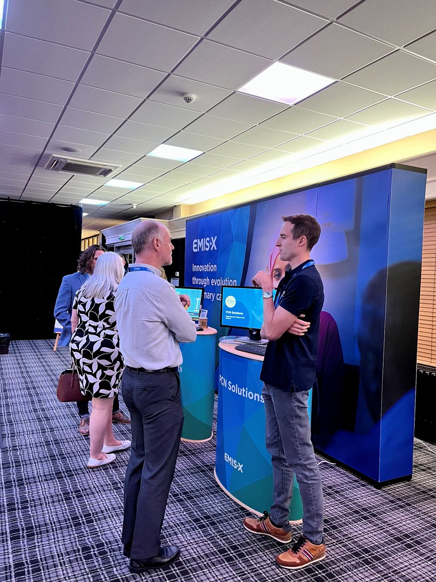 Optum_UK's tweet photo. Our final EMIS-X: Innovation through evolution event is at Runcorn today.

It has been brilliant to showcase the functionality of EMIS-X to our customers, whilst demonstrating developments and new features of EMIS Web.

#emisx #innovationthroughevolution https://t.co/pmCExItt0y