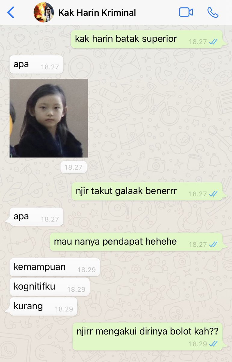 Ioveegrows's tweet photo. cuap cuap sama kak harin batak superior https://t.co/9AA68RTU16