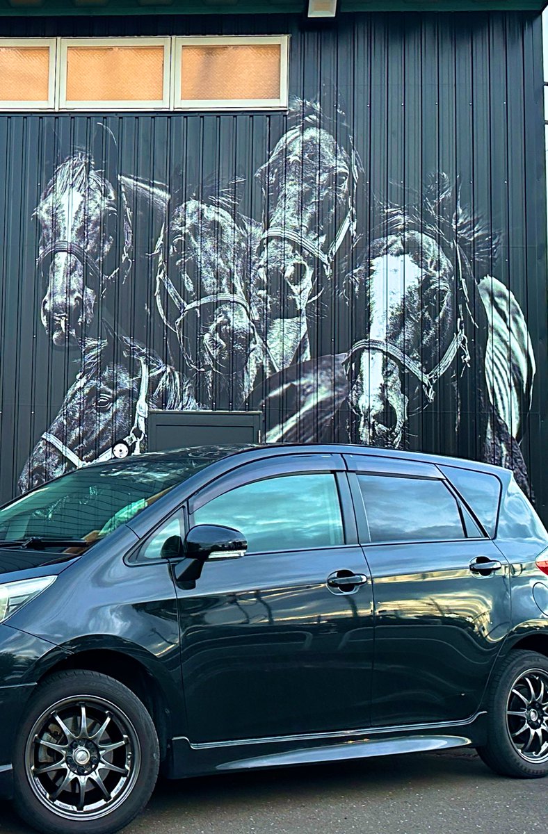 Versailles_Rentacar on Twitter "チラ🫣 カッコ良い😆 実際はかなり大きいです！ ギム様‼️車をくんくんし