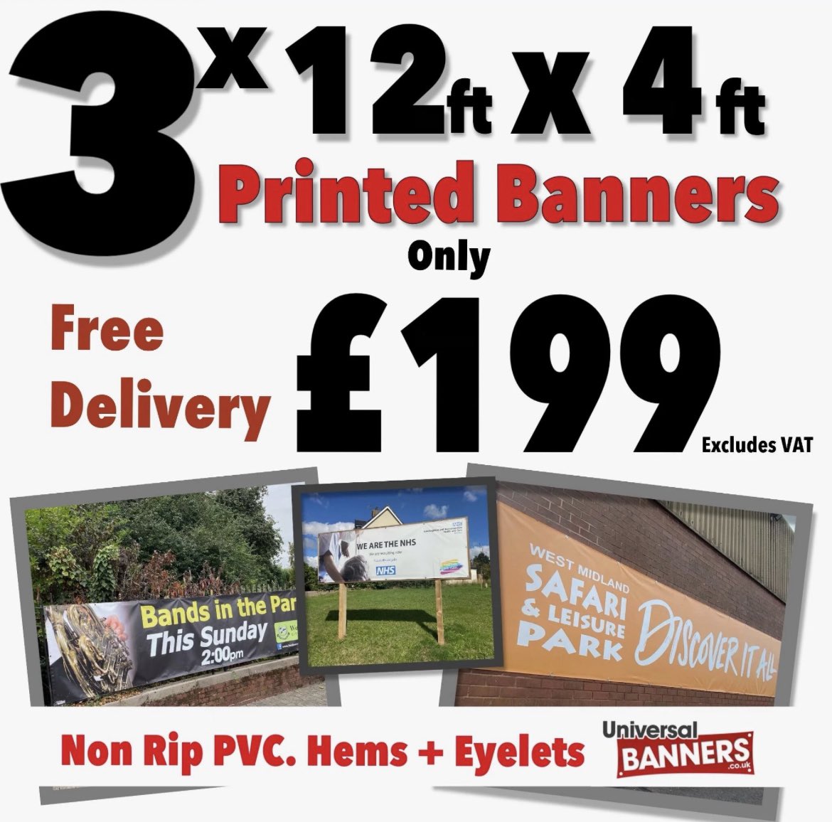 UniversalBanner's tweet image. We have some amazing banners bundles! 🔥
3 - 6ft x 3ft banner bundle: universalbanners.co.uk/banner-bundle-…

3 - 8ft x 3ft banner bundle: universalbanners.co.uk/custom-printed…

3  - 12ft x 4ft banner bundle: universalbanners.co.uk/custom-printed…

#eventbanners #WorcestershireHour #bannerprinting #display #GetNoticed