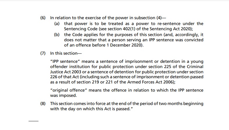 neill_bob's tweet photo. I've tabled an amendment to the Victims &amp; Prisoners Bill which would implement the key recommendation of @CommonsJustice report on IPP sentences: that there should be a comprehensive resentencing exercise for IPP-sentenced individuals. Grateful to those who are already supporting https://t.co/BG3uqjDs0H