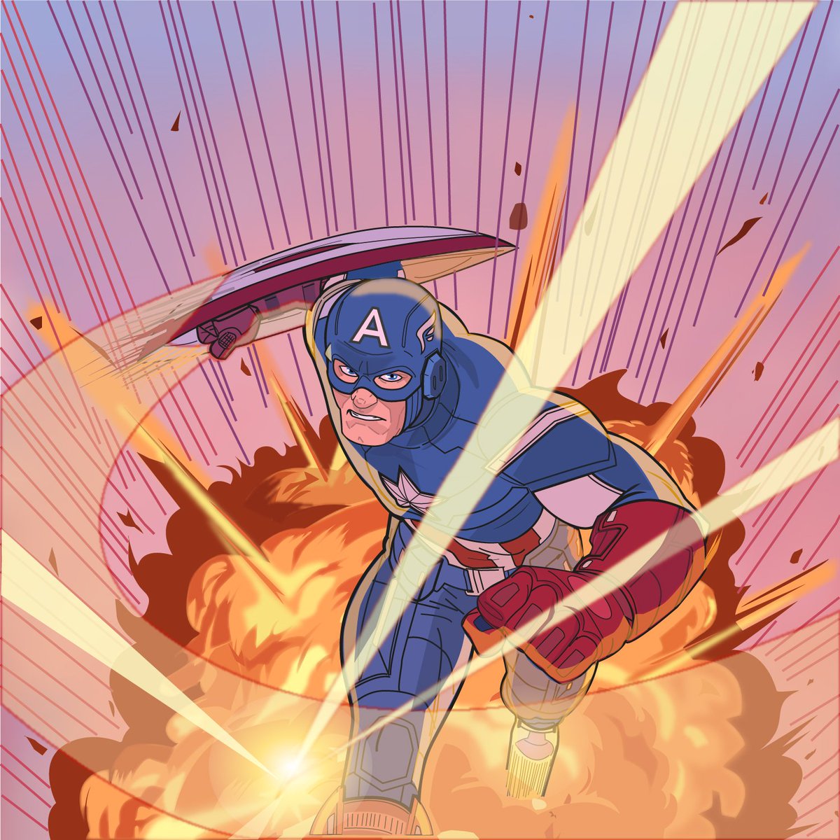 rose_williamss's tweet photo. Assemble the art! 🎨🔔 Unveiling my Captain America illustration – a symbol of hope and courage. #Illustration #AvengersAssemble
#Illustrations #characterart #comic #comicartist #sketch #artist #Commission #opencommissions #DnD #OC #vtuber #VRchat #live2d #tattoo https://t.co/y3PSkwO91G