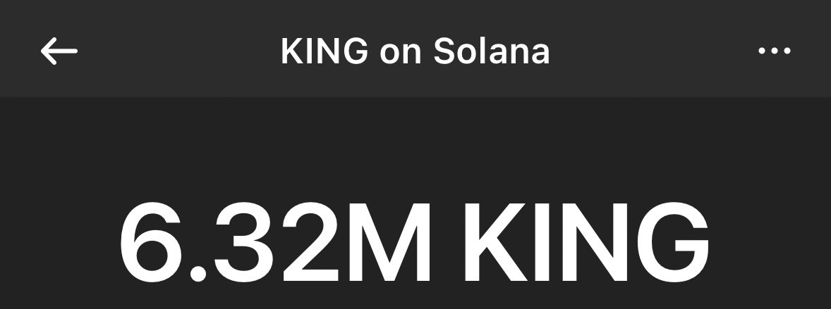 Still early. 

<a href="/GonzoSOL/">hennydrinker</a> &amp; <a href="/kingcoinsol/">KING Royal P2E Game</a> cooking big things 👀
Don’t fade, pack your bags✅
$KING
