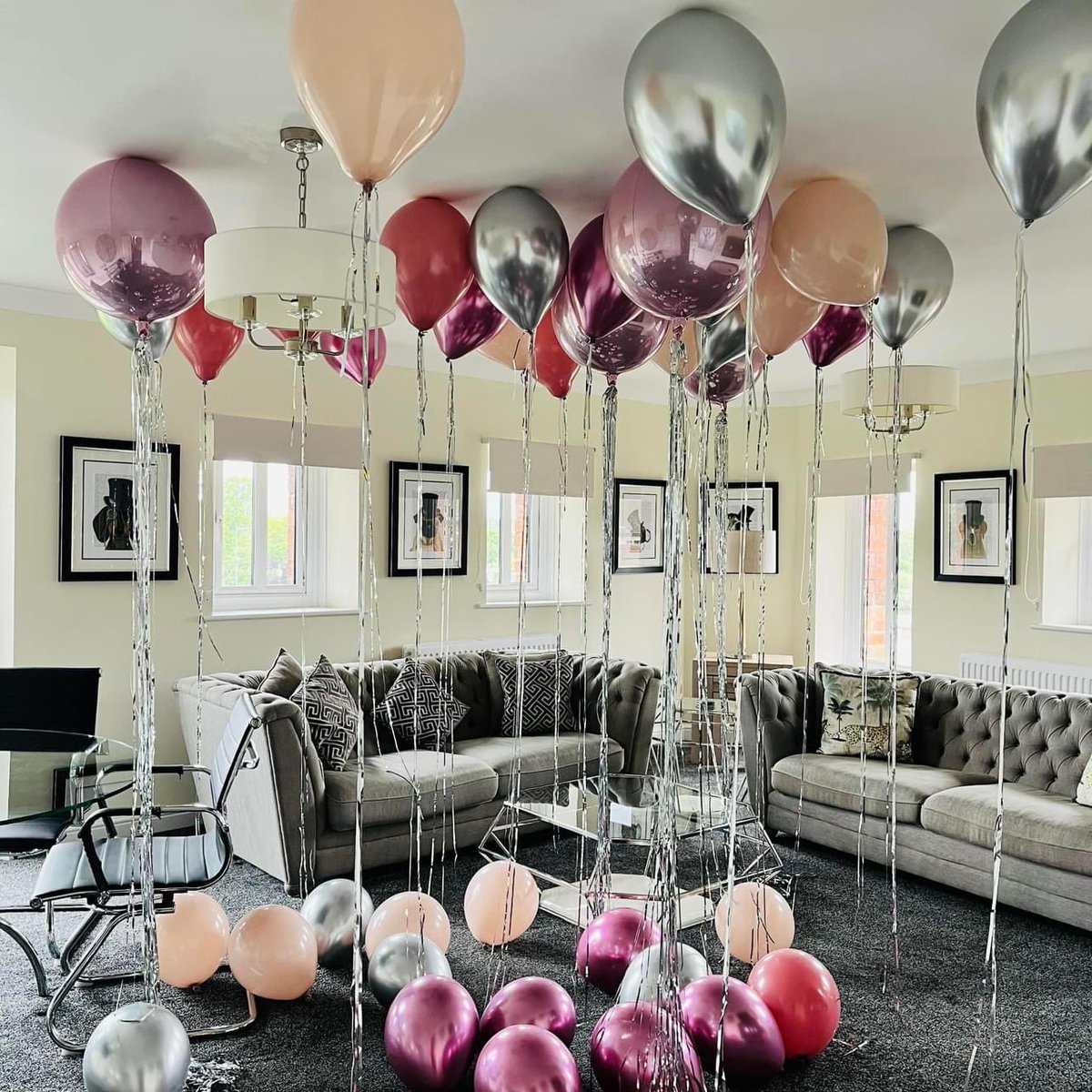 Something_Party's tweet photo. 2023 Prom season is well underway! 🎈 #balloons #balloonceiling #orbz #latex #prom23 #prom  #roomsetup #tails #balloonletters #ballooning #balloons #balloonshop #balloonsetup #ballooninstallation #balloondecor #balloondecoration #worcester #WorcestershireHour https://t.co/oPUvIYhdR3