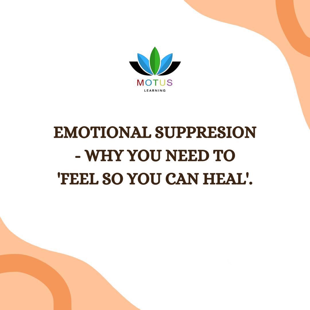 Studies have shown that emotional suppression can weaken the immune system, making us more vulnerable to a wide variety of illnesses. For these reasons, it is important that we try to become ok with feeling difficult emotions. #Suppression #Emotions #MentalHealth