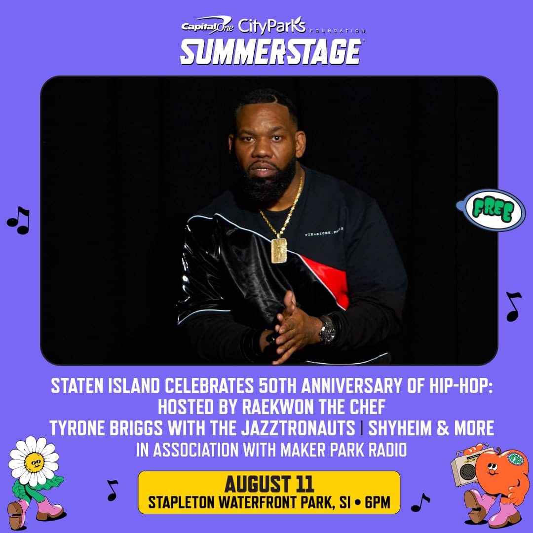 Save the date <a href="/summerstage/">SummerStage</a> x <a href="/makerparkradio/">MakerParkRadio</a> x <a href="/stereotypeco/">StereotypeCo</a> 

Stereotype Pop up shop feat 1 of 1s.
Media activation 

Had the honor of working behind the scenes to bring some 🔥 vendors to the #stapletonwaterfront . 

See you there 

#summerstage 
#raekwon