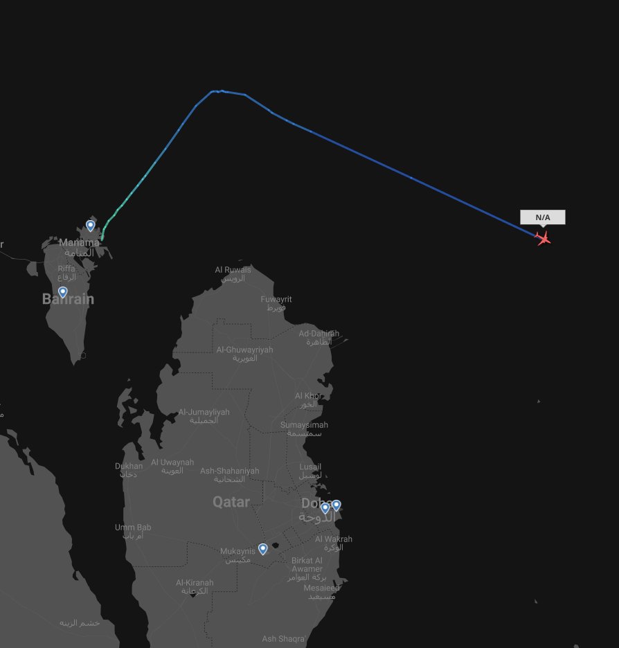 TheSnoopySnoop's tweet photo. US Navy P-8A Poseidon #AE680B airborne from Bahrain on point at 15,000ft & USAF KC-135 #AE0376 60-0318 at 17,000ft joining the area around the Strait of Hormuz today
#AvGeek #PlaneSpotting https://t.co/DgzYTGhB2S
