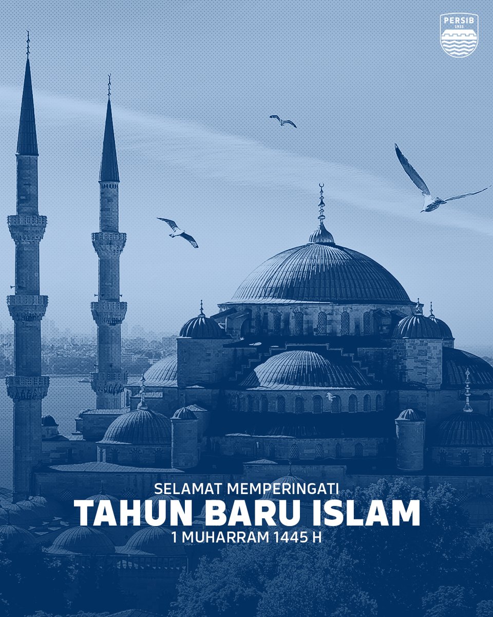 persib's tweet photo. Selamat Tahun Baru Islam 1445 H bagi Bobotoh yang merayakannya 🔵

Semoga hari ini dan kedepannya akan lebih baik 🤲

#PERSIB https://t.co/EIxogw7jb7