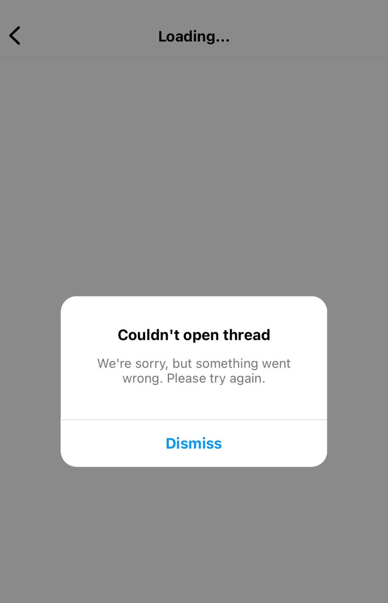 @instagram app failing to load in iOS devices after the recent app update.
Getting errors “couldn’t refresh feed” and “no internet connection” even tho there’s internet. and the below error when clicked on notification #instagramdown 
#instagram @instagramdownnn @InstagramComms