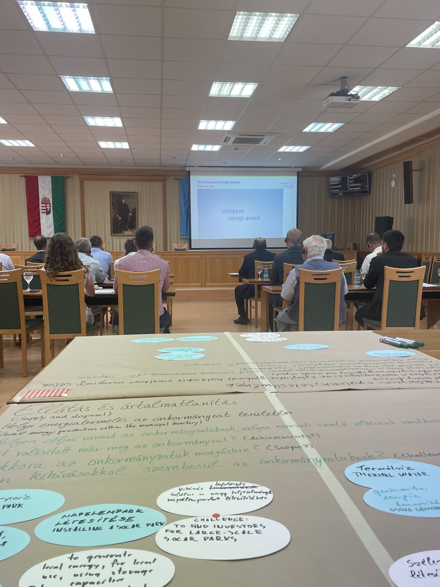 On June 29 and July 4, the #AssociationEEA Office co-organised workshops on the eea in #Vukovar (Croatia) and #Zalaegerszeg (Hungary) for mayors, energy managers and energy agencies from the respective regions within the project "eea along the Danube". Thanks to all contributors!