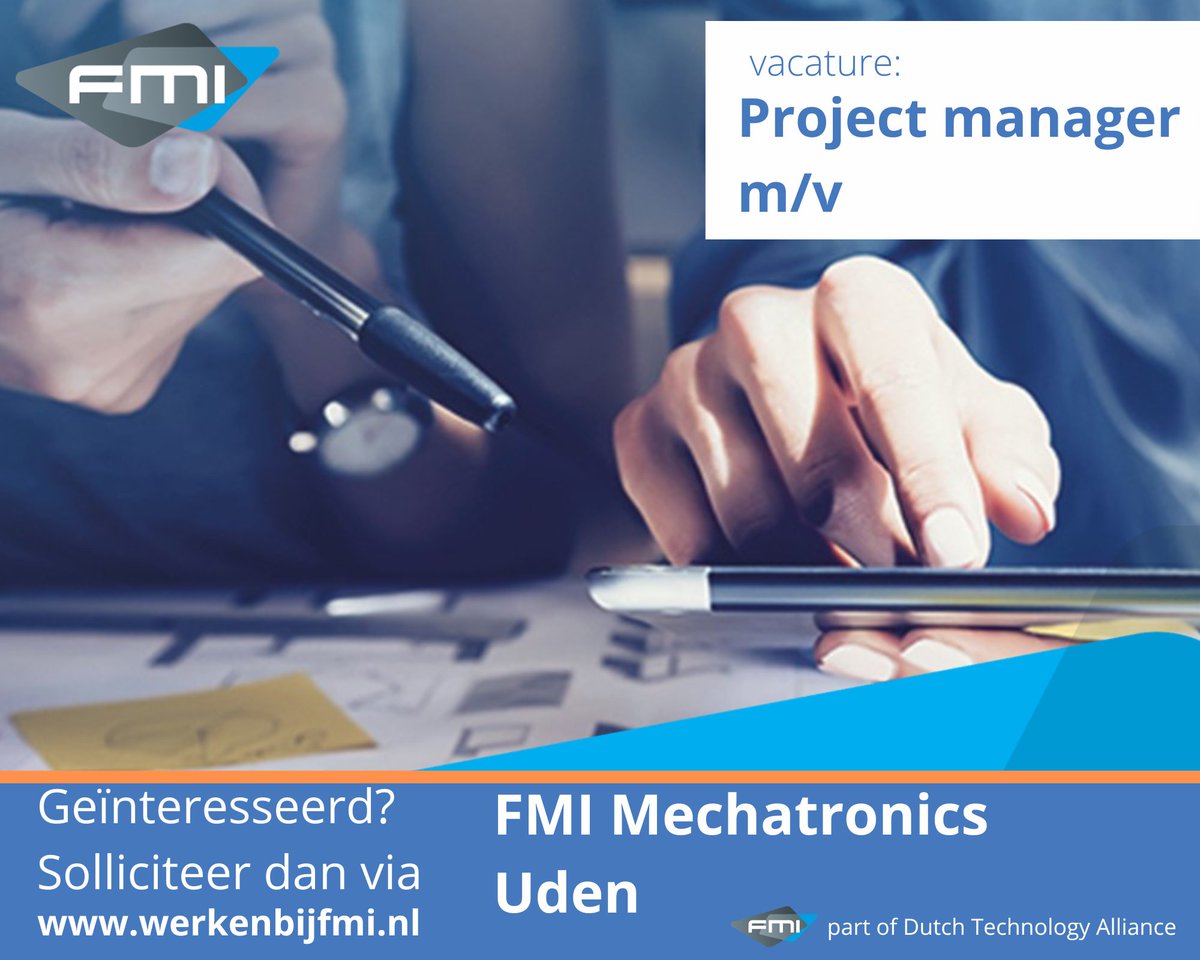 meer info: werkenbijfmi.nl/vacatures/163/…