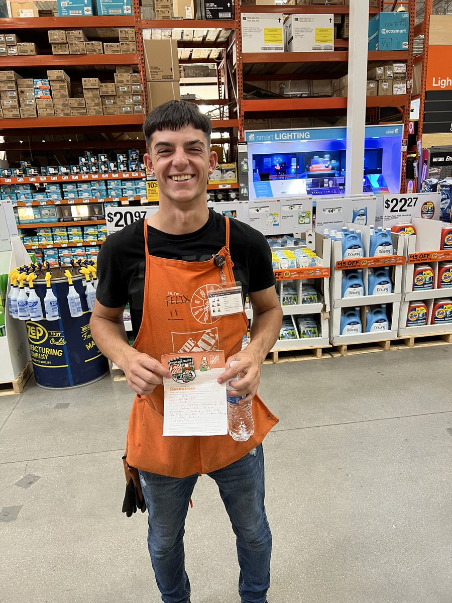 thdmoe's tweet photo. Celebrating Associates! #homer #homerbadge #thehomedepot #homedepot #orangelife #thd #teamdepot #homedepot #lowes #diy #construction #homedecor #homeimprovement #home #contractor #interiordesign #woodworking #renovation #dewalt #hgtv #fence #walmart #tools #deck #sherwinwilliams https://t.co/lAAHURs9Ii