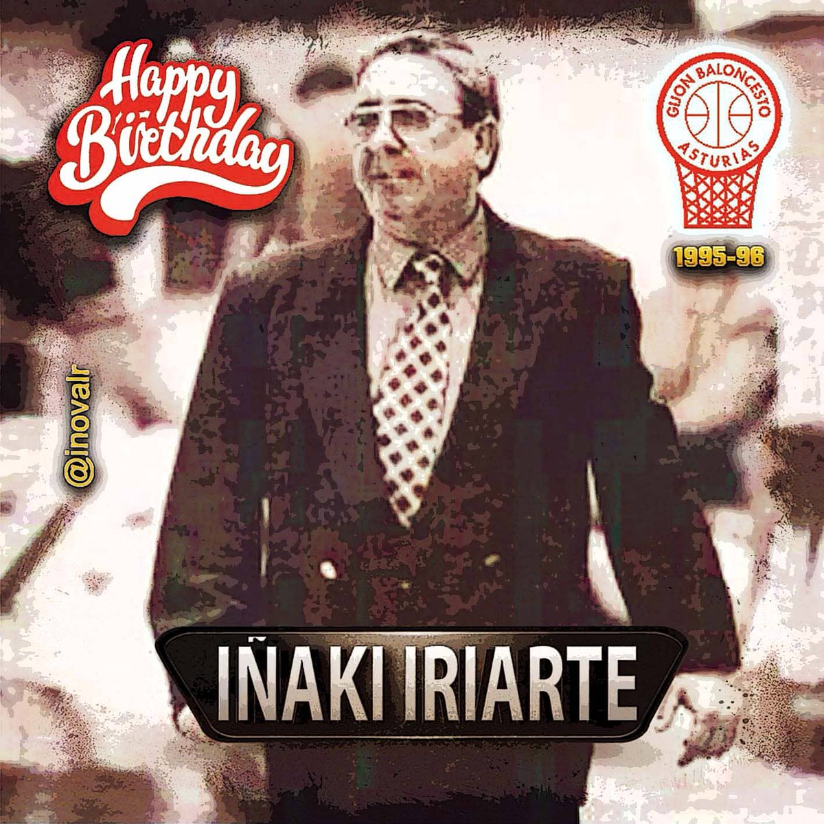 inovalr's tweet photo. Hoy cumple 73 años Iñaki Iriarte 🇪🇸 🎉
Entrenador de #GijónBaloncesto 🔴⚪️ en la 1º temporada #acb 1995-96,tras relevar en el cargo a Bill McCammon
@Baskonia @sdpatronato @CBPHuesca #CBMurcia #CBSJGirona @CBBreogan #CBGranada #TenerifeCB #CBAlgeciras @ACBCOM
Felicidades !! 🎂 https://t.co/Jp43Yjytjq