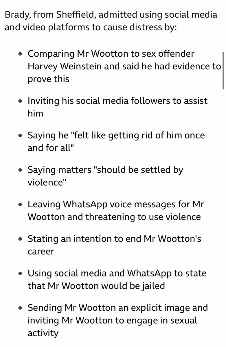 Caroline Flack’s finacée was jailed for “harassing Dan Wootton” and pretty much everything he said is in the Byline Times article. 

Andrew Brady still has a 10 yr restraining order banning him from contacting Wootton, posting about him online, or going within 200 yards of him.