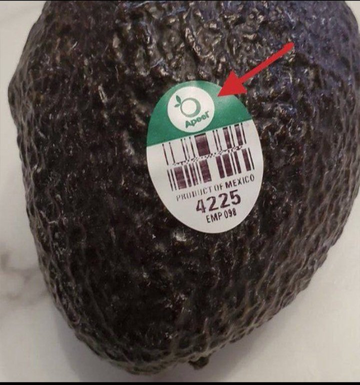 Never buy any produce with this sticker on it.  This is Bill Gates' shit