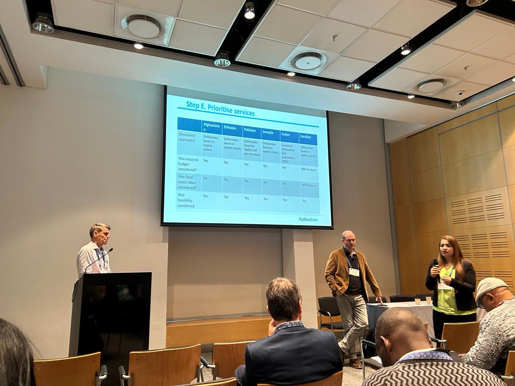 Maryam_huda67's tweet image. 3rd presentation @healtheconomics at #IHEA2023Congress Alhamdulillah in organized session on &quot;Decision-Making Processes for Essential Packages of Health Services: Experience from Six Low- and Middle Income Countries&quot; on stakeholder involvement in HBPs with @RobBaltussen David