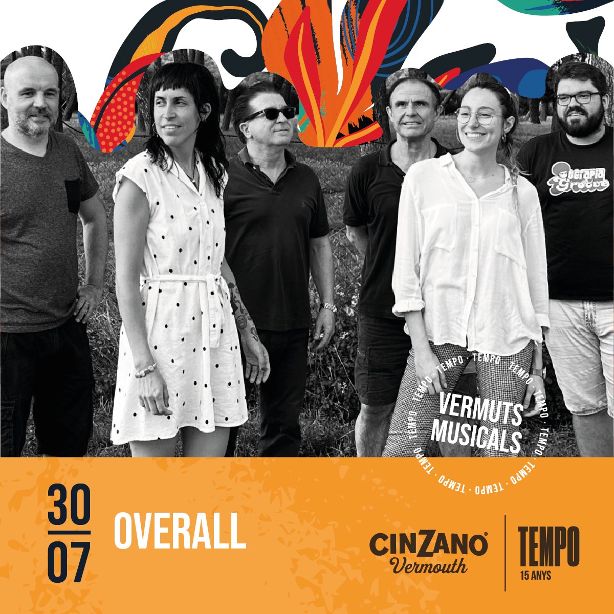 𝗢𝗩𝗘𝗥𝗔𝗟𝗟 🎤 𝗧𝗘𝗠𝗣𝗢 𝗩𝗘𝗥𝗠𝗨𝗧𝗦

🗓️ Diumenge 30 de juliol a les 13h
ℹ️ tempogirona.com

#tempo #tempogirona #festivaltempo #gironaenamora #culturagirona #girona #overall #estrelladamm