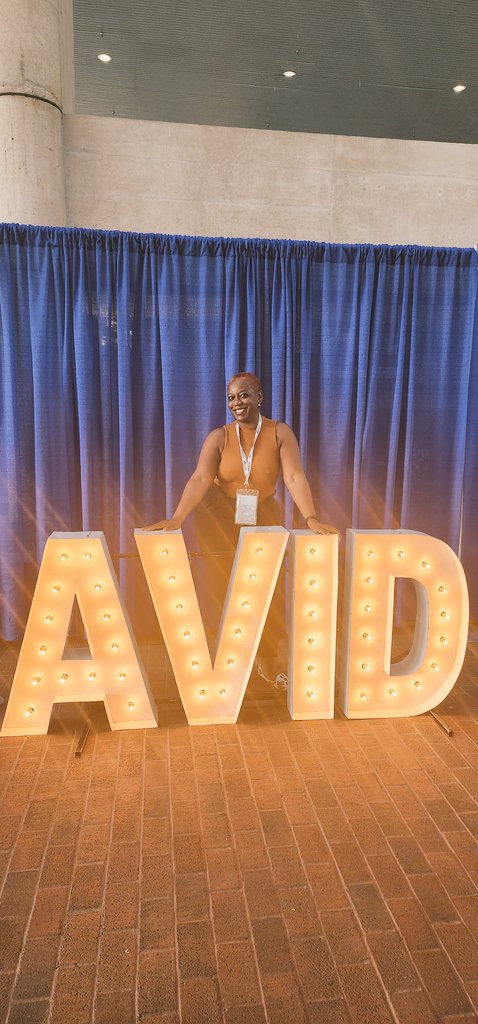 Transforming my classroom bc I'm #AVID4possibility #avidsi2023 <a href="/AVID4College/">AVID</a>