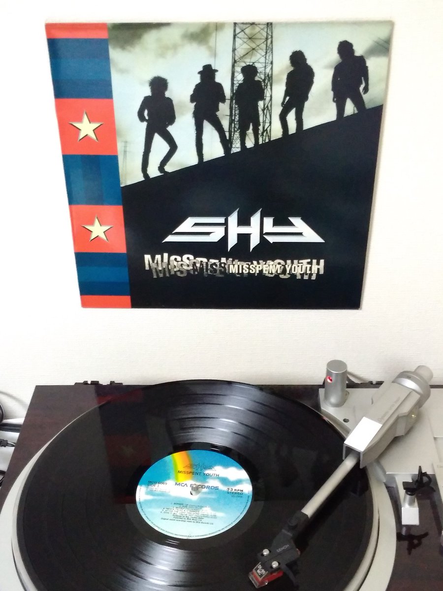 trhmnkn691's tweet photo. Shy - Misspent Youth (1989) 
#nowspinning #vinylrecords #アナログレコード
#vinylcommunity #vinylcollection #recordcollection
#rock #hardrock #heavymetal 
#shyband https://t.co/RdWUJjkaEt