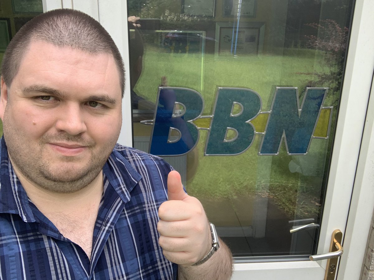 JRTerrier24's tweet image. Back in business (or at least employment) for me, as I started my new job with BBN just outside Bradford yesterday.😄😎👍💼💼💼

Certainly didn’t expect to be back in work after a couple of weeks off, but here I am, back in the old routine.👍👍👍 #BackToWork #BackInBusiness