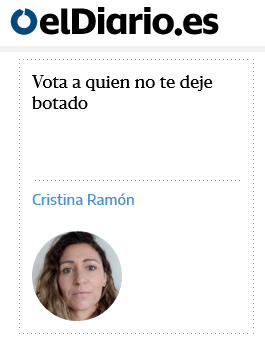 CVONGD's tweet photo. “Botado”: dícese del objeto que se vende a  bajo precio por su escaso valor, o de la persona que ha sido  abandonada.

Hoy en @eldiariocv artículo de nuestra presidenta @LupianezRamon  👇

https://t.co/slXaWKnkuv

#23J #VotaSolidaridad #VotaYCoopera #Niunpasenrere https://t.co/AFBmZEeZpV