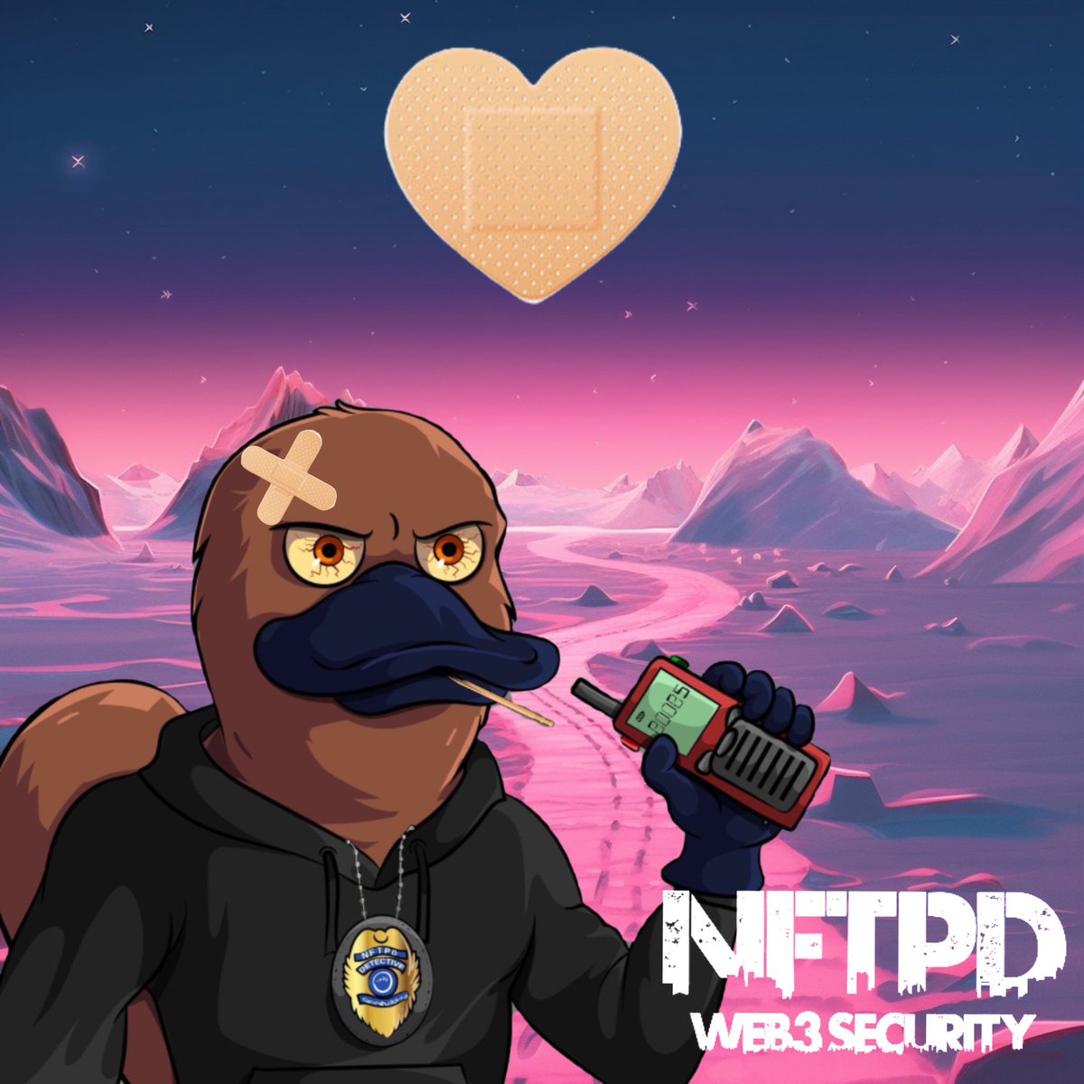 iamERICanWhite's tweet photo. Protect Yourself And Mint A PLATYPUS From @ProjectNFTPD They Have a RUG Bandaid Utility 🩹❤️🩹🤕
🚨MINT DATE: AUGUST 4 2023
🚨SLEUTH LIST PRICE: 0.019 ETH
🚨PUBLIC PRICE: 0.025 ETH
✅JOIN DISCORD: https://t.co/LidvMZ971W
✅️LIKE-RETWEET-TAG
#NFTPD #RugBuyBackProgram https://t.co/dtFz1Dv8MD