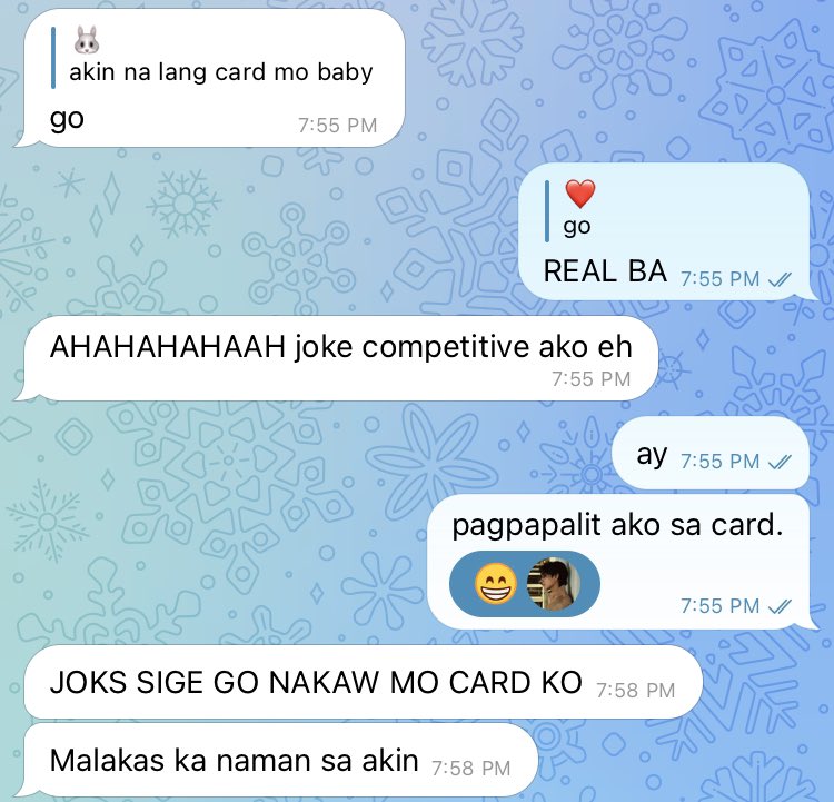 96ASSCCHA's tweet photo. sana inggit kayo rn https://t.co/SpJZzN0hbQ