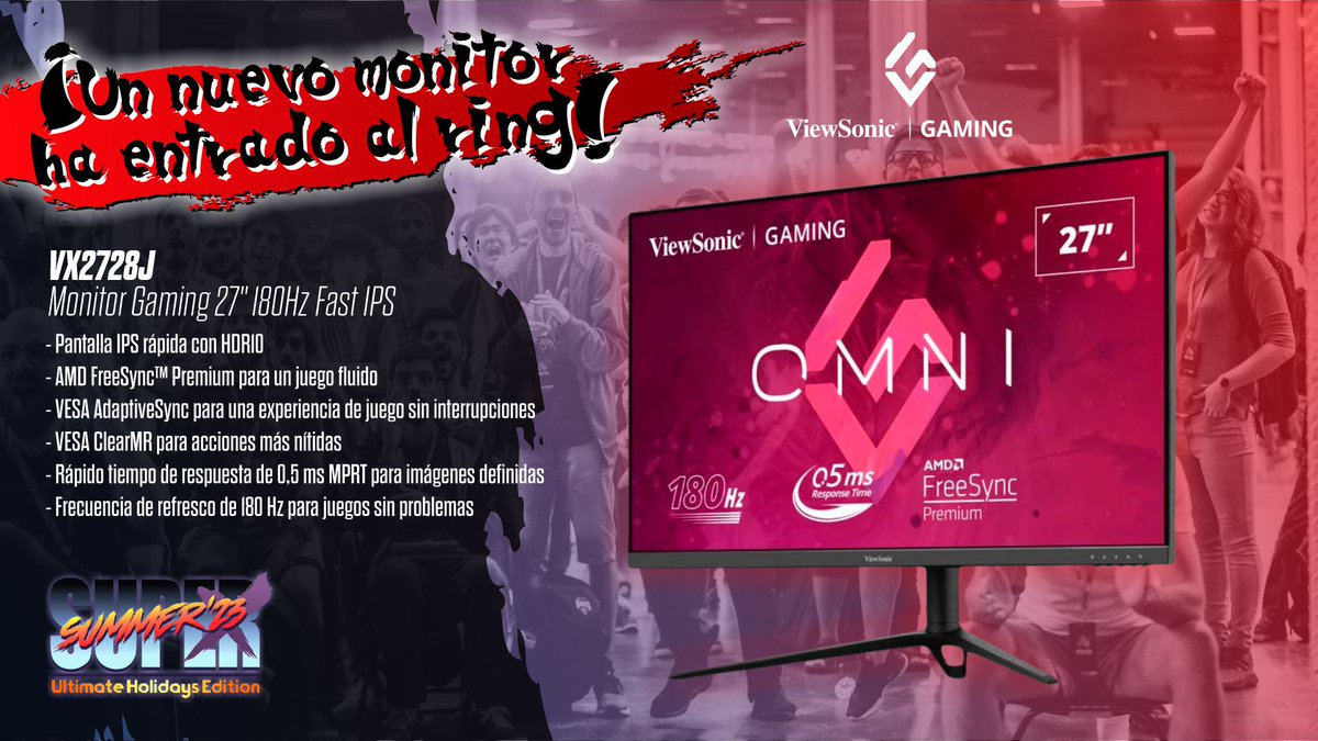 BCN Fighters on Twitter "¡Un nuevo monitor entra al ring! Tenemos el