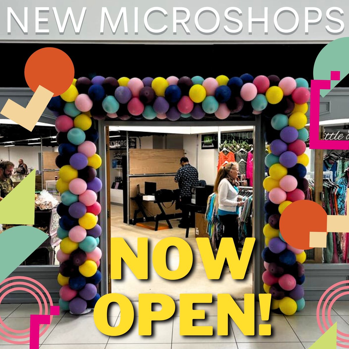 EvolveEstates's tweet image. HELLO TROWBRIDGE! 👋  We are super excited to introduce you to our new Microshops at The Shires Shopping Centre! 🎁

Visit our website to learn about microshops and if you want to apply: lnkd.in/ekMmcrGB

#microshop #trowbridge #shoplocal #shopsmall #shireshoppingcentre