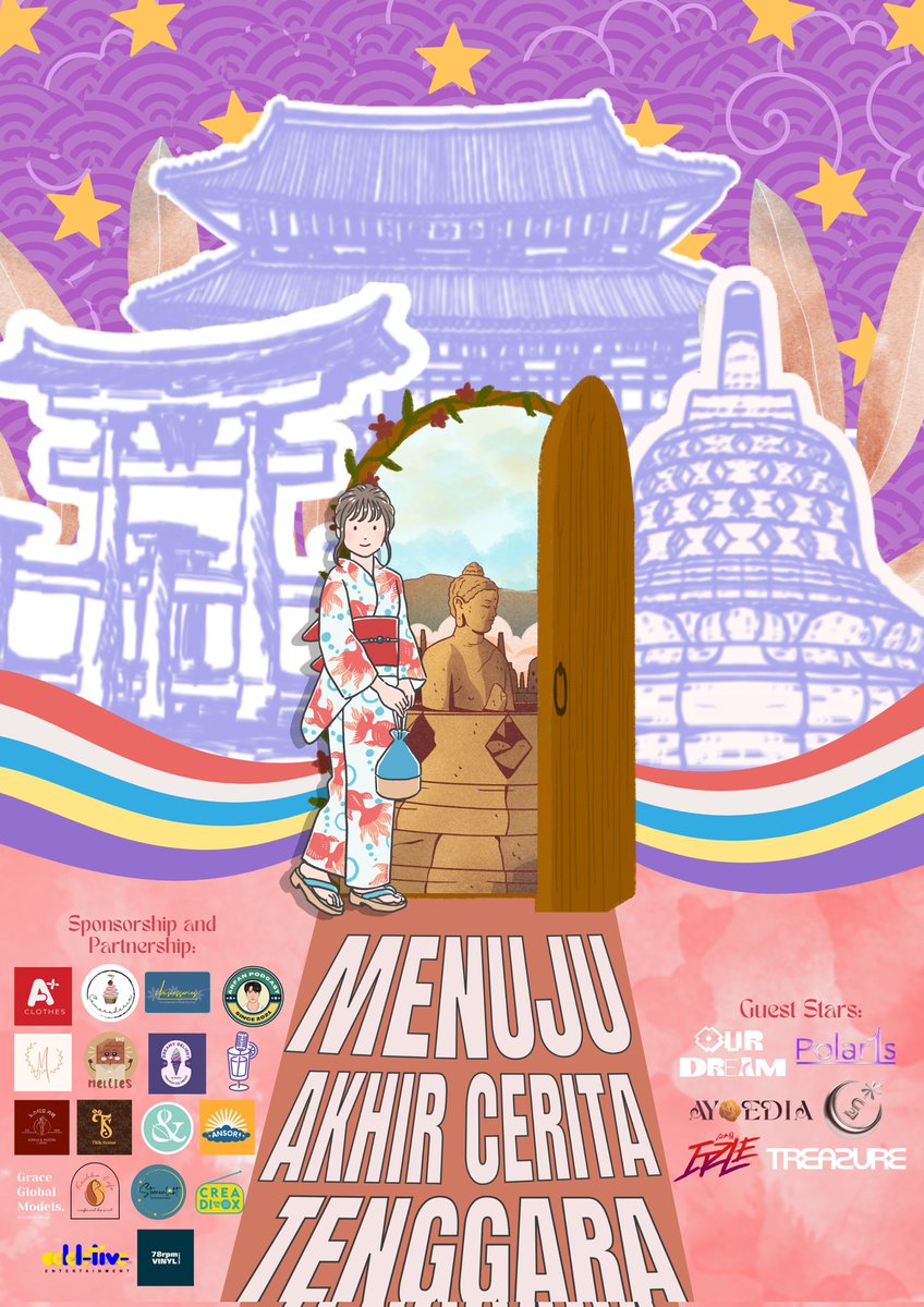 ㅤ
ㅤ
       Dalam     satu     kesatuan    dan
       indah    ragam    karya    budaya. 
       Masih    dengan    cerita     yang 
       sama, hanya untuk tiga negara. 
                     #TitikAkhirUtara 

                     ˗ˏˋ 30 Juli 2023 ˎˊ˗
ㅤㅤ
ㅤㅤ