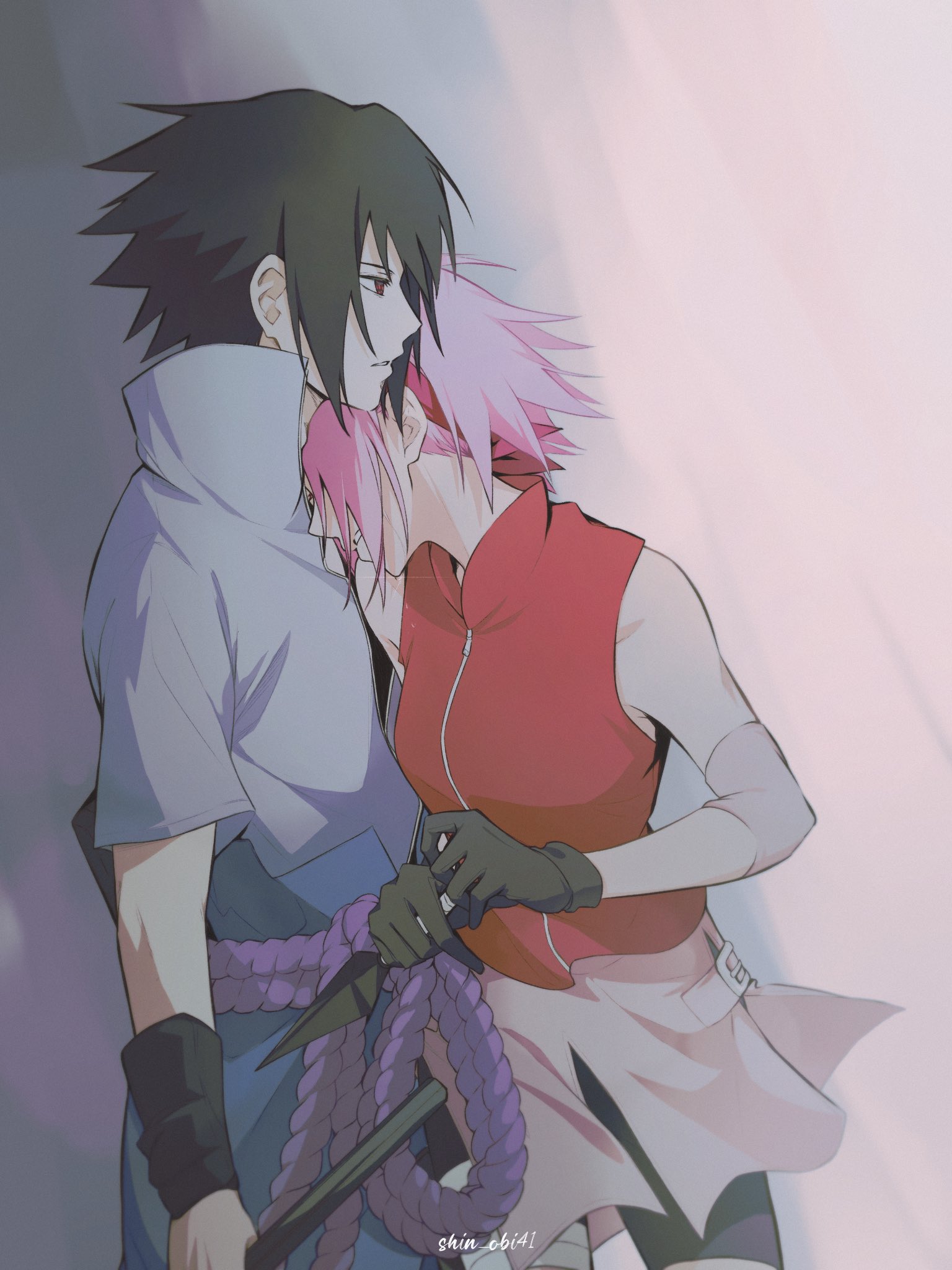 Naruto Kissing Sasuke 53