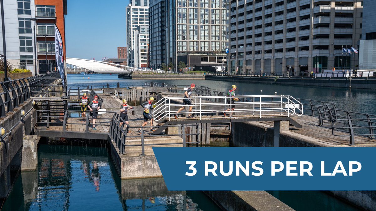 Alongside 2 swims, Urban X Liverpool will include 3 runs totalling 1.6km per lap. Have you got what it takes to dive in and out of the docks this September? Only 2 weeks left to use code BRECAJULY2023 to receive 25% off reg 🏊🏃 #Breca #Liverpool #Swimrun #Triathlon #Aquathlon