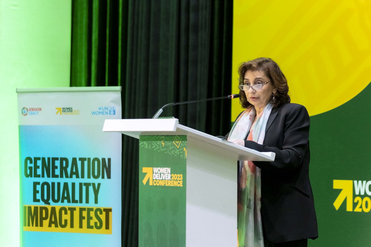 unwomenchief's tweet photo. We opened the #GenerationEquality Impact Fest at #WD2023 with the Action Coalitions.

With a focus on accountability and progress towards targets, this innovative multi-stakeholder, intergenerational model can also help counter anti-rights movements.

Together we #PushForward! https://t.co/HKHKnGfSEt