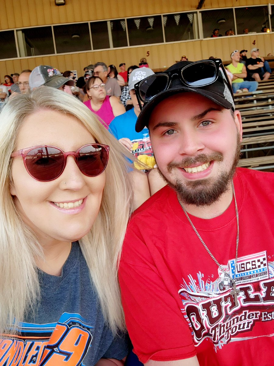 racerchix23's tweet photo. If you see this guy walking around @Lernerville later today for the @ASCoC race, be sure to wish him a HAPPY 34TH BIRTHDAY!!! I hope year 34 is your best year yet babe!! 💜🏁😘 #racingpartner #husband #dirttracklife #happybirthday @BlakeAnderson https://t.co/SFBsfjIk6D